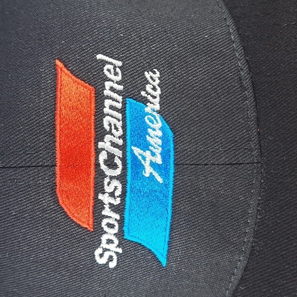 Vintage Sports Channel America KC embroidered black snapback hat - Picture 5 of 7